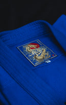 LANÇAMENTO HIRYU SÉRIE OURO azul para jiu-jitsu 500gr/mt²