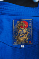LANÇAMENTO HIRYU SÉRIE OURO azul para jiu-jitsu 500gr/mt²