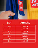 Faixa colorida simples infantil 6 costuras