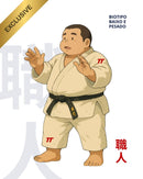 kimono para Judô SHOKUNIN Trançado