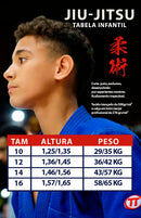 Kimono de jiu-jitsu 500gr/mt² INFANTIL branco