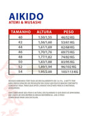 ATEMI Aikidogi em BRIM 256grs/mt²