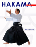 Hakama para aikido preto ou azul