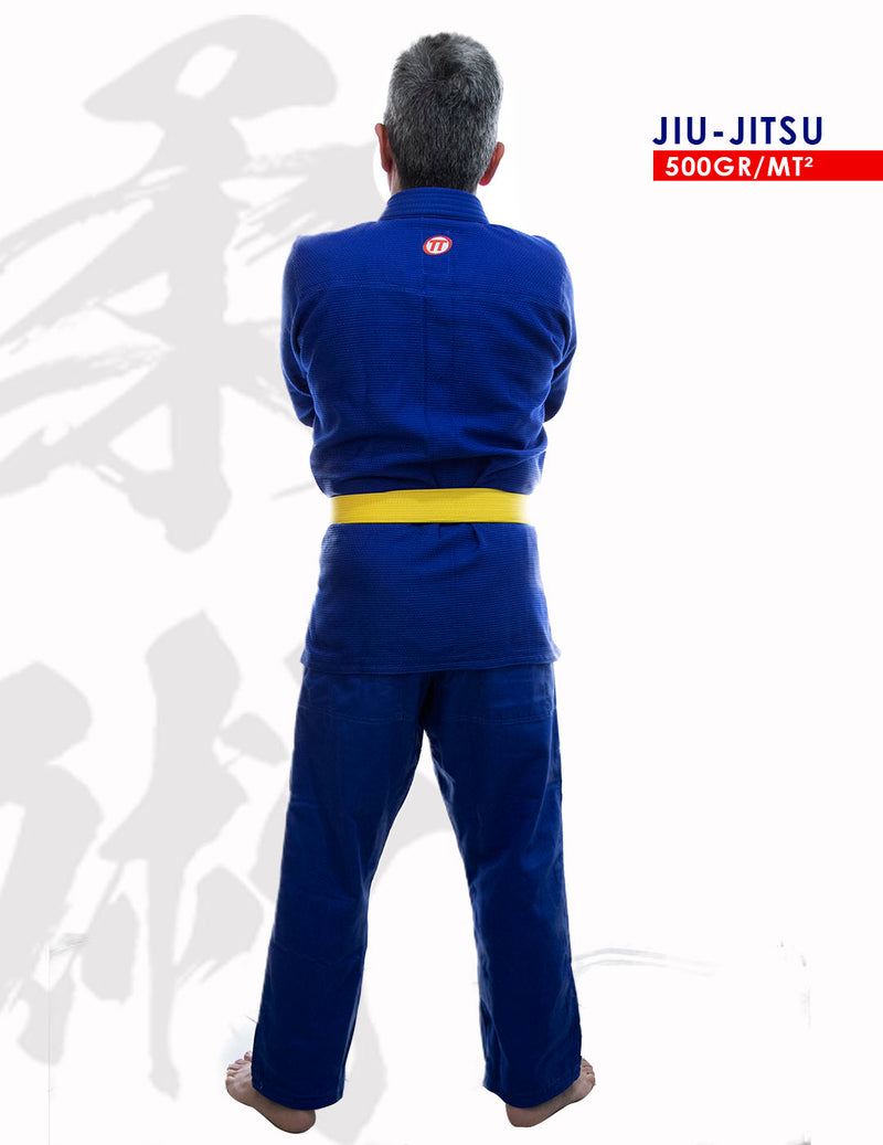 Kimono de jiu-jitsu 500gr/mt² adulto azul