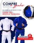 PROMOÇÃO kimono para Judô modelo Ganbatte ou Kokusai Trançado Pesado 760 grs/mt²
