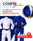 PROMOÇÃO kimono para Judô modelo Ganbatte ou Kokusai Trançado Pesado 760 grs/mt²