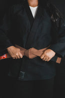 Faixa MARROM de Jiu-Jitsu - PREMIUM 11 COSTURAS