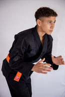 Kimono BLACK SERIES  jiu-jitsu 500gr/mt² INFANTIL