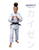 PROMOÇÃO PAR DE KIMONO Judô Kaizen VT Spec profissional 720gr/mt² ADULTO