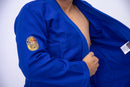 LANÇAMENTO HIRYU SÉRIE OURO azul para jiu-jitsu 500gr/mt² ADULTO