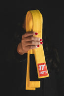 Faixa AMARELA de Jiu-Jitsu - PREMIUM 11 COSTURAS