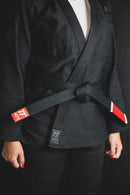 Faixa PRETA de Jiu-Jitsu - PREMIUM 11 COSTURAS