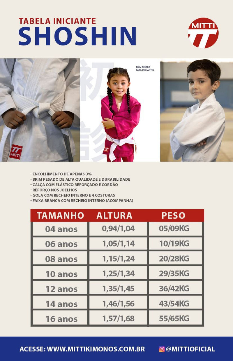 PROMOÇÃO SHOSHIN ROSA iniciante reforçado