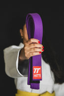 Faixa ROXA de Jiu-Jitsu - PREMIUM 11 COSTURAS