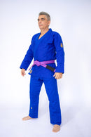 LANÇAMENTO HIRYU SÉRIE OURO azul para jiu-jitsu 500gr/mt² ADULTO