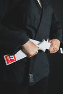 Faixa BRANCA de Jiu-Jitsu - PREMIUM 11 COSTURAS