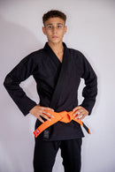Kimono BLACK SERIES  jiu-jitsu 500gr/mt² INFANTIL